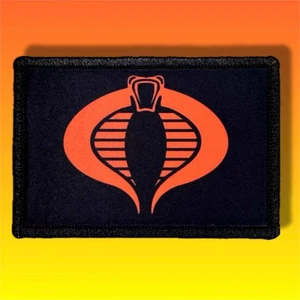 Parche Moral G. I. Joe (Cobra)/Insignia Militar Ejército Táctico 828 - Imagen 1 de 8