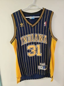 Reggie Miller #31 Indiana Pacers Jersey Hardwood Classics Adidas NBA size Medium - Picture 1 of 7