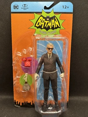 Boneco Batman Classic TV Series Alfred Pennyworth 6" MOC 2024 McFarlane Toys - Imagem 1 de 4