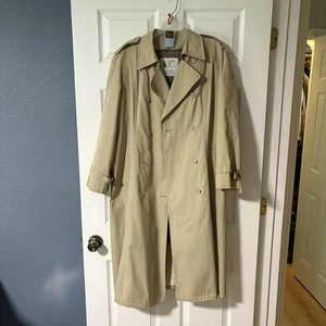 ✨ Vintage London Fog "Lissette" Trenchcoat mit Hut, Paket 2160 Damen 16 Petit - Bild 1 von 7