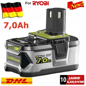 Batería de litio 18V 7,0 Ah para RYOBI One+ Plus RB18L50 P108 P104 - Imagen 1 de 12