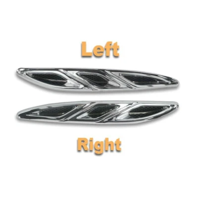 Left+Right Front Hood Engine Vent Grille Molding Trim For Buick Verano 2012-2016 — 第 1/4 张图片