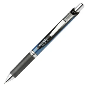 BLN77-A Pentel EnerGel RTX Deluxe Gel Pen, 0.7mm Medium, Black Ink, Pack of 1 - Picture 1 of 1
