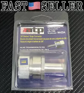 ATP Auto 3/8" Barbed Snap Aluminium In-line Transmission Filter Connector JX-154 - Picture 1 of 9