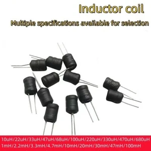 10 Stück 8x10mm Leistungsinduktivität 10uH ~ 100mH Radialdrossel H Wort Induktivität Spule NEU - Bild 1 von 4