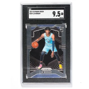 2019-20 Panini Prizm #249 Ja Morant Memphis Grizzlies RC Rookie SGC 9.5 MINT+ - Picture 1 of 2