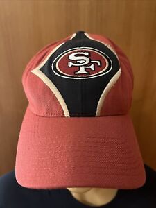 Vintage San Francisco 49ers Starter Red Pro Line Diamond SF Logo Cap Hat one sz