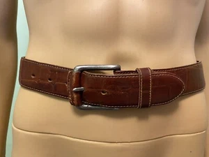 Banana Republic Leather Belt 30/75 Made in Italy - Picture 1 of 12