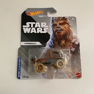 Hot Wheels Character Cars Disney Star Wars CHEWBACCA Diecast Toy Mattel 2022 NEW - Picture 1 of 11