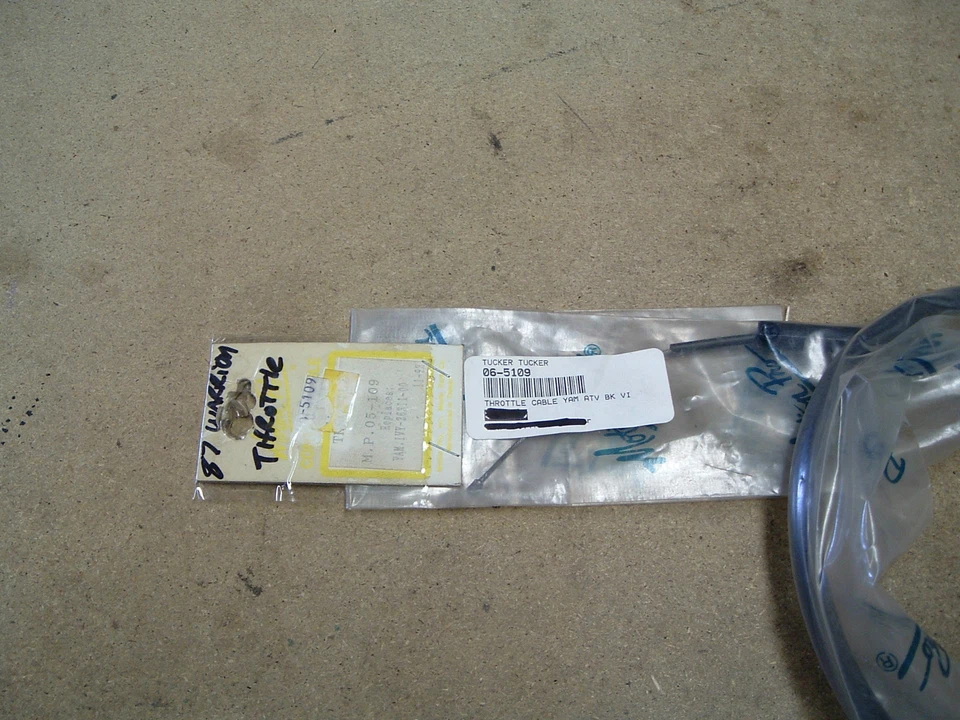 Cable acelerador Yamaha 87 Warrior 05-0109 (en mano se envía hoy gratis) Foto 1 de 1