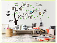 Family Tree Wall Decal Sticker Removable Picture Frame Photo Home Kitchen Room