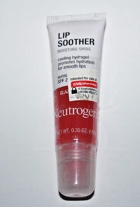 Neutrogena Moisture Shine Lip Soother 0.35 oz #60 Glaze Exp:2026 Sealed + Gift - Picture 1 of 2