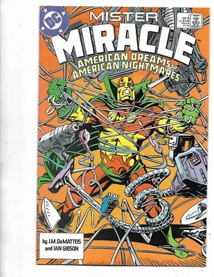 Mister Miracle #1, 1989, 9.6-9.8, Near Mint +, Premiere 1st series,  2nd copy - Image 1 of 3