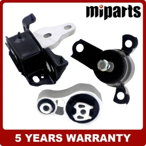 Motor And Auto Trans Mount Set 3PCS Fit For Ford Fiesta 1.6L Dual Clutch 2011-19 - Picture 1 of 7