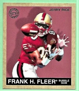 1997 Fleer Goudey Mini Football Jerry Rice #134 San Francisco 49ers - Picture 1 of 2