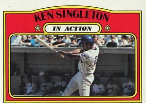 KEN SINGLETON IN ACTION 1972 TOPPS BASEBALL #426 - Picture 1 of 2