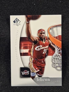 2005-06 Upper Deck SP Authentic LEBRON JAMES #14 Cavaliers. - Picture 1 of 2