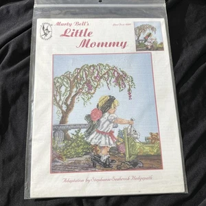 A Pegasus Publication Marty Bell’s Little Mommy Cross Stitch Pattern - Picture 1 of 3