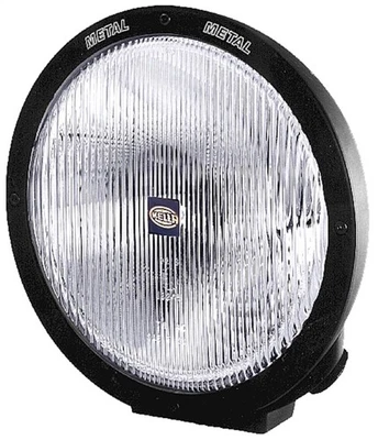 Luz de conducción Hella H12560021 Rallye 4000 negra única Euro Beam - Lente transparente Foto 1 de 4