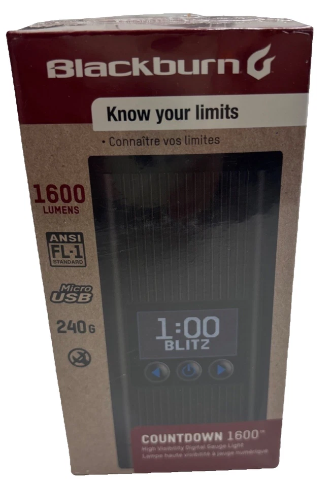 Велосипедная передняя фара Blackburn Countdown 1600 люмен - Изображение 1 из 4