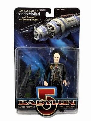 Babylon 5 大使 Londo Mollari 带运输活动人偶 1997 年。 全新 — 第 1/4 张图片