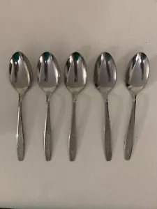 LOTE DE 5 CUCHARAS DE CENA SIMEON L & GEORGE ROGERS ONEIDA *BALADA DE PRIMAVERA* 7" - Imagen 1 de 3