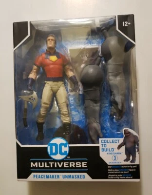 Nuevo Peacemaker Unmasked DC Multiverse Build A Figure The Suicide Squad 2021 Foto 1 de 4