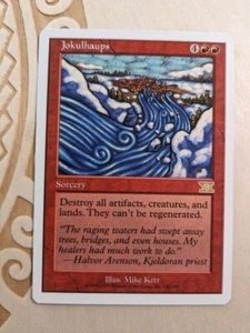 MTG - Jokulhaups - 6. Auflage - rot - selten - Zauberei - Top / Neuwertig - Bild 1 von 2