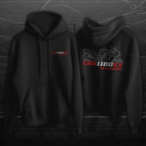 Honda CBR1100XX Blackbird 1996–2007 - Motorcycle Hoodie Pullover for Riders - Picture 1 of 5
