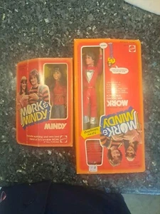 VINTAGE 1979 MATTEL TALKING MORK AND MINDY 9" FIGURES BRAND NEW - Picture 1 of 16