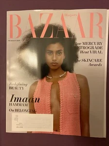 Harper's Bazaar Magazine Imaan Hammam Fashion Beauty Skincare Awards 2022 150p - Foto 1 di 2