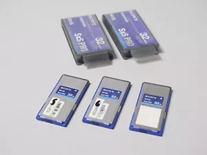 3 x Sony SBP-32 SXS Memory Cards - Picture 1 of 1