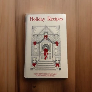 Iowa Holiday Cookbook Christmas ethnic Bohemian Czech VTG Pie cookie Cake candy - Picture 1 of 24