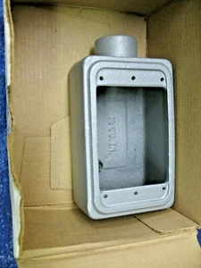 Appleton 3/4" FS-1-75 Unilet Cast Hub Device Box**New/Old Stock** - Picture 1 of 3