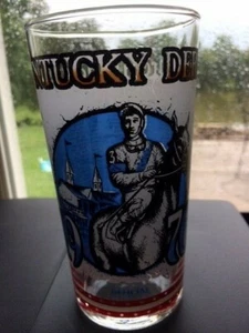 Kentucky Derby 102 Mint Julep 1976 Getränkeglas, Gewinner war mutig Forbes - Bild 1 von 12