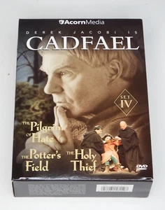 Cadfael - Set 4 (DVD, 3 Discs, Acorn Media) Derek Jacobi, British Drama Series - Foto 1 di 5