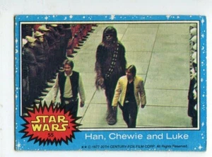 1977 Topps Star Wars #55 Han, Chewie and Luke - Picture 1 of 1