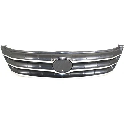 Front Black Grille w/ Chrome Molding For 2005-2007 Toyota Avalon TO1200287 - Imagem 1 de 4
