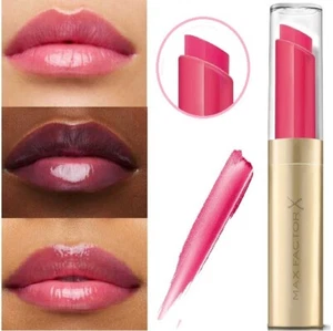 Max Factor Mini Rouge à Lèvres Gloss Baume Intensifying 25 Voluptuous Pink -Rose - Imagen 1 de 4