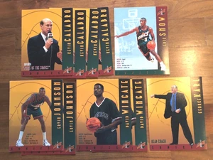SEATTLE SUPER SONICS 1995-96 TEAM ISSUE Cards lot of 10 (5 different) - Picture 1 of 3