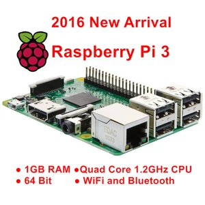 Raspberry Pi 3 Model B 1GB Quad Core 1.2GHz 64bit CPU Wifi Bluetooth Starter Kit - Picture 1 of 7