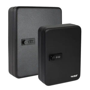 Keybox number lock key safe key safe 45/48 hook black - Picture 1 of 16