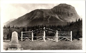 The Great Divide Alberta Canada  RPPC - Picture 1 of 2