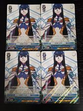 Weiss Schwarz - Kill La Kill - First Step of Lifelong Ambition, Satsuki R x4