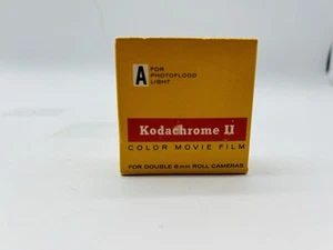 Kodak Kodachrome II Double 8 / 8mm Daylight Movie Film KA459+Jan 1971+SEALED Box - Picture 1 of 6