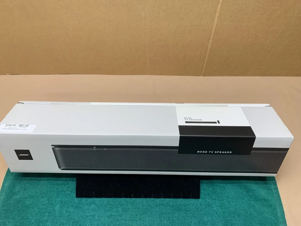 Bose TV Speaker Single Black 120V 838309-1100