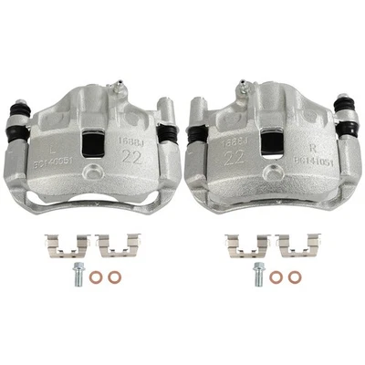 Front Brake Calipers w/ Bracket For 1993 1994 1995 Hyundai Scoupe Foto 1 de 4