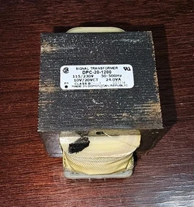 DPC-20-1200 Signal Power Transformer 115/230V 50-500Hz 10V/20VCT 24,0VA - NOS - Bild 1 von 2