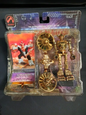 Micronauts Acroyear DORADO Variante Cromo 2002 Serie 1 Palisades Nuevo en Caja Ver Fotos Foto 1 de 4