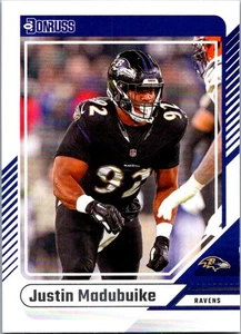 2024 Donruss #49 Justin Madubuike - Picture 1 of 2